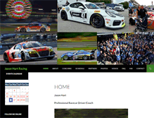 Tablet Screenshot of jasonhartracing.com
